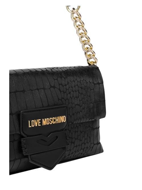 LOVE MOSCHINOborsa stampa coccodrillo LOVE MOSCHINO | JC4285PP0LKFNERO